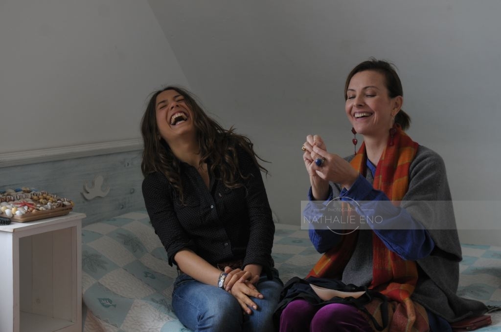 Carole Bouquet et Izia Higelin 