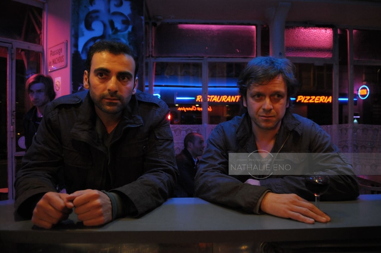 Özz Nûjen et Jonathan Zaccaï